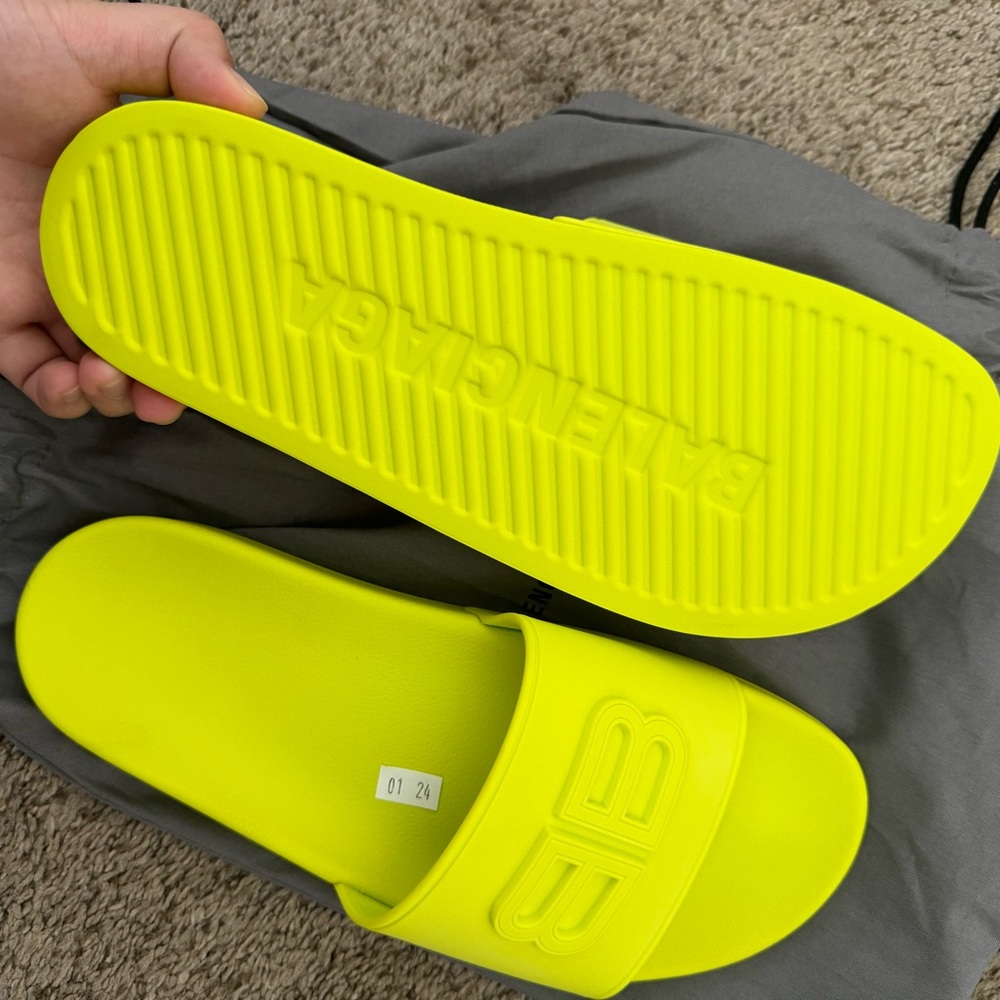 🆕 balenciaga bb pool slide - Picture 2 of 8